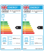 Belling Cookcentre 100cm 5 Zone Ceramic Hob Double Oven Electric Range Cooker