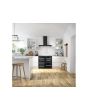 Belling Cookcentre 100cm 5 Zone Induction Hob Double Oven Electric Range Cooker
