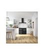 Belling Cookcentre 110cm 5 Zone Induction Hob Double Oven Electric Range Cooker