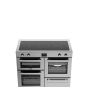 Belling Cookcentre 110cm 5 Zone Induction Hob Double Oven Electric Range Cooker