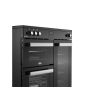 Belling Cookcentre 90cm 5 Zone Induction Hob Double Oven Electric Range Cooker