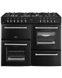 Belling Farmhouse 110cm 7 Burner Gas Hob Double Oven Dual Fuel Range Cooker