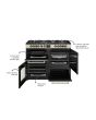 Belling Farmhouse 110cm 7 Burner Gas Hob Double Oven Dual Fuel Range Cooker