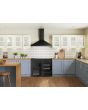 Belling Farmhouse 110cm 5 Zone Ceramic Hob Double Oven Electric Range Cooker