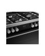 Belling Vision 90cm 5 Burner Gas Hob Single Oven Dual Fuel Range Cooker