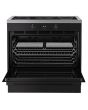 Belling Vision 90cm 5 Zone Induction Hob Single Oven Electric Range Cooker