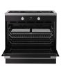 Belling Vision 90cm 5 Zone Induction Hob Single Oven Electric Range Cooker
