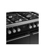 Belling Vision 90cm 5 Burner Gas Hob Double Oven Dual Fuel Range Cooker