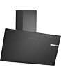 Bosch Series 2 DWK85DK60B 80cm 3 Speed Black Glass Angled Cooker Hood