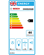 Bosch Series 2 DWK85DK60B 80cm 3 Speed Black Glass Angled Cooker Hood