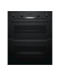 Bosch Series 4 NBS533BB0B Built-Under Fan Assisted Double Electric Oven