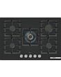 Bosch Series 6 PPQ7A6I40 75cm 5 Burner Black Gas on Glass Hob