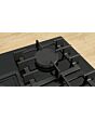 Bosch Series 6 PPQ7A6I40 75cm 5 Burner Black Gas on Glass Hob
