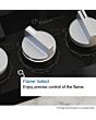 Bosch Series 6 PPQ7A6I40 75cm 5 Burner Black Gas on Glass Hob