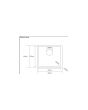 Caple MODE045/GM Inset Or Under-Mounted Sink