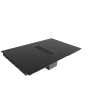 CDA HNE81FR 80cm Four Zone Induction Hob with Built-In Down Draft Extractor Fan