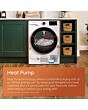 Hotpoint CHSD83MBBUK 8kg Heat Pump Tumble Dryer with ColdGuard