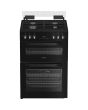 Hotpoint HDD6GDC2B1/M 60cm 4 Ring Gas Hob Double Electric Oven Dual Fuel Cooker