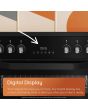 Hotpoint HDD6GDC2B1/M 60cm 4 Ring Gas Hob Double Electric Oven Dual Fuel Cooker