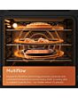 Hotpoint HDE6IDC2X/M 60cm 4 Zone Induction Hob Double Oven Electric Cooker