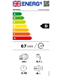 Hotpoint HP2ID10CS80UK/M 10 Place Settings 5 Programs Integrated Dishwasher