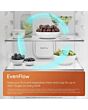 Hotpoint HPK26411XP4UK/M 60cm 70/30 Dual No Frost Fridge Freezer