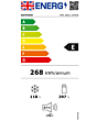 Hotpoint HPK26411XP4UK/M 60cm 70/30 Dual No Frost Fridge Freezer