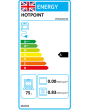 Hotpoint HTE6VDCW 60cm 4 Zone Ceramic Hob Twin Cavity Electric Cooker