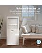 Igenix IGAC01007W 7000BTU 3-in-1 Remote Control Portable Air Conditioner