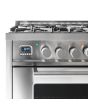 ILVE Roma 60cm 4 Burner Gas Hob Single Oven Dual Fuel Mini Range Cooker