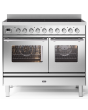 ILVE Roma 100cm 6 Zone Induction Hob Double Oven All Electric Range Cooker