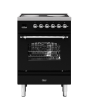 ILVE Milano 60cm 4 Zone Induction Hob Single Oven All Electric Mini Range Cooker