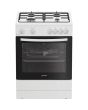 Indesit I6GGMMW/UK//M 60cm 4 Burner Gas Hob Single Oven Gas Cooker