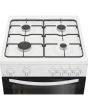 Indesit I6GGMMW/UK//M 60cm 4 Burner Gas Hob Single Oven Gas Cooker