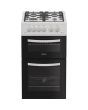 Indesit ITG5GMW 50cm 4 Burner Gas Hob Twin Cavity All Gas Cooker