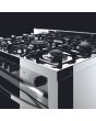 Lofra Maxima 70cm 5 Burner Gas Hob Single Oven All Gas Range Cooker