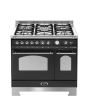 Lofra Dolcevita 90cm 5 Burner Gas Hob Double Oven Dual Fuel Range Cooker