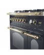 Lofra Dolcevita 110cm 7 Burner Gas Hob Triple Oven Dual Fuel Range Cooker