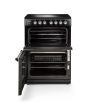 Rangemaster Classic 60cm 4 Zone Ceramic Double Oven Electric Mini Range Cooker