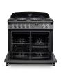 Rangemaster Classic FX 90cm 5 Burner Gas Hob Single Oven Dual Fuel Range Cooker