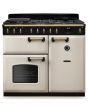 Rangemaster Classic Deluxe 100cm Gas Hob Double Oven Dual Fuel Range Cooker