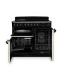 Rangemaster Classic Deluxe 100cm Induction Hob Double Oven Electric Range Cooker