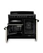 Rangemaster Classic Deluxe 100cm Induction Hob Double Oven Electric Range Cooker