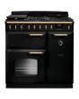 Rangemaster Classic Deluxe 90cm Gas Hob Double Oven Dual Fuel Range Cooker