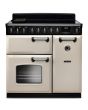 Rangemaster Classic Deluxe 90cm Induction Hob Double Oven Electric Range Cooker