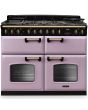 Rangemaster Classic Deluxe 110cm Gas Hob Triple Oven Dual Fuel Range Cooker