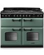 Rangemaster Classic Deluxe 110cm Gas Hob Triple Oven Dual Fuel Range Cooker