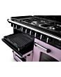Rangemaster Classic Deluxe 110cm Gas Hob Double Oven Dual Fuel Range Cooker