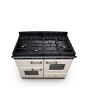 Rangemaster Classic 110cm 6 Burner Gas Hob Double Oven Dual Fuel Range Cooker