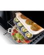 Rangemaster Edge Deluxe 110cm 7 Burner Gas Hob Double Oven Dual Fuel Range Cooker